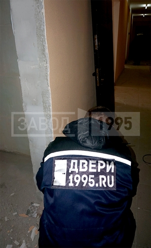 Подготовка проема к установочным работам