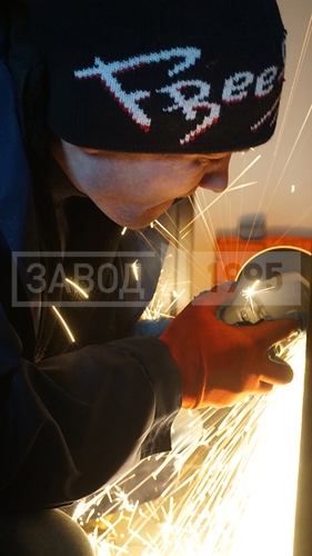 Работа со шлифмашиной