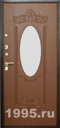 Двери с зеркалом для квартиры