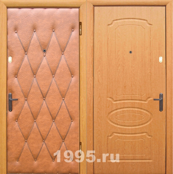 Металлические двери эконом класса