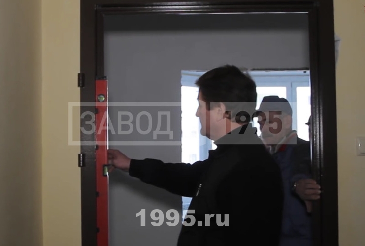 Установка нового короба по уровню