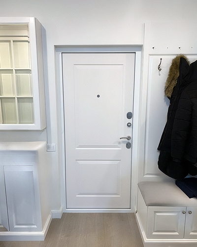 Белая панель двери