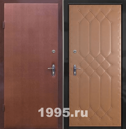 Стальные двери эконом класса от производителя