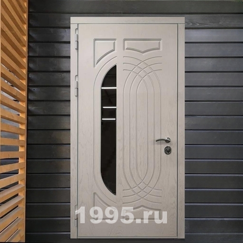Дверь с фигурным стеклом