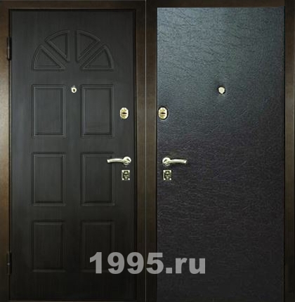 Входные металлические двери МДФ