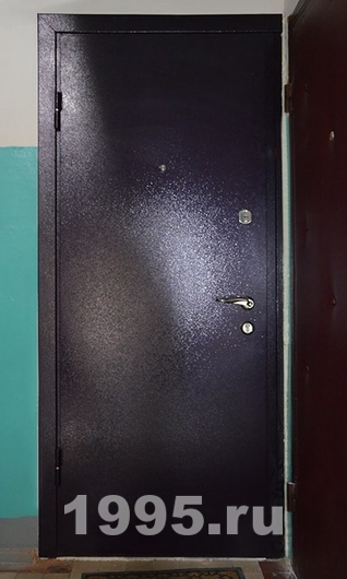 Установленная дверь