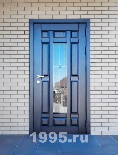 Дверь с витражом