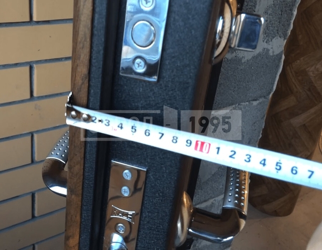 Толщина створки Толщина створки