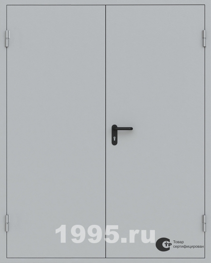 Глухая входная противопожарная дверь Глухая входная противопожарная дверь