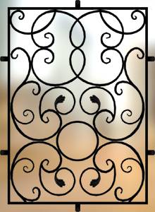 Сварная решетка на окно &laquo;Ренессанс&raquo;
