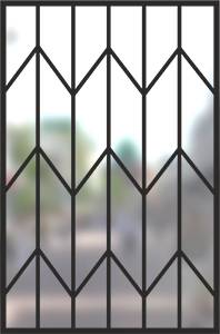 Сварная решетка на окно № 13 Сварная решетка на окно № 13