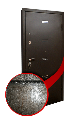 Конденсат на входных дверях