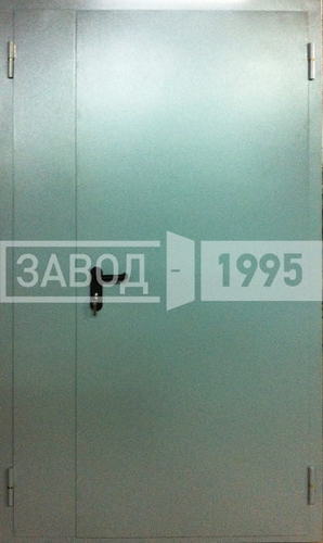 Полуторная техническая дверь