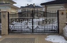 Фото кованого забора