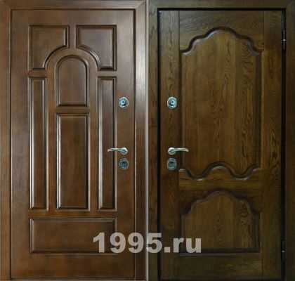 Элитные металлические входные двери № 20