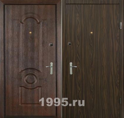 Стальные двери МДФ и ламинат № 11 Стальные двери МДФ и ламинат № 11