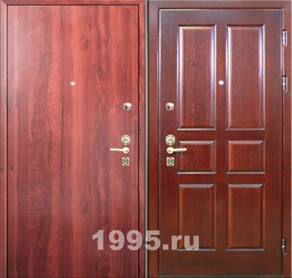 Металлические двери МДФ и ламинат № 15 Металлические двери МДФ и ламинат № 15