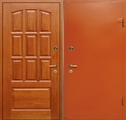 Дверь с МДФ и порошковым напылением №9