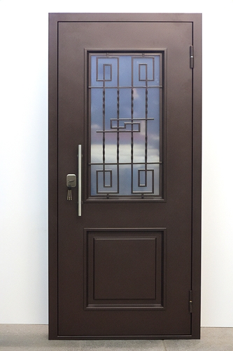 Металлобагетная дверь