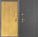 Стальные недорогие уличные двери
