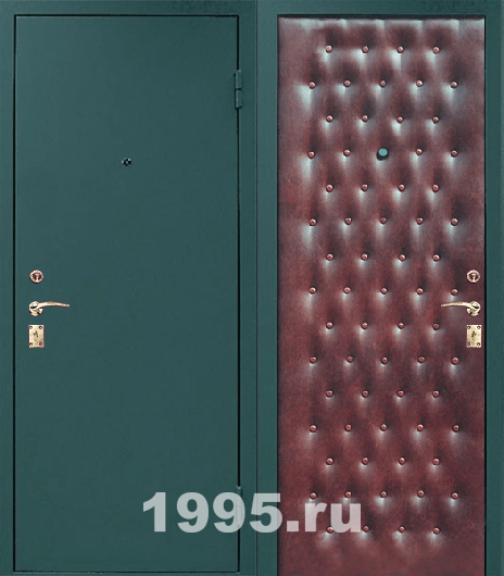 Недорогие двери с порошковым напылением