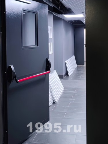 Остекленная дверь Антипаника