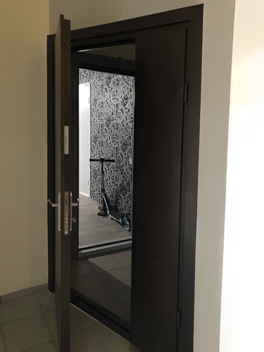 Полуторная тамбурная дверь