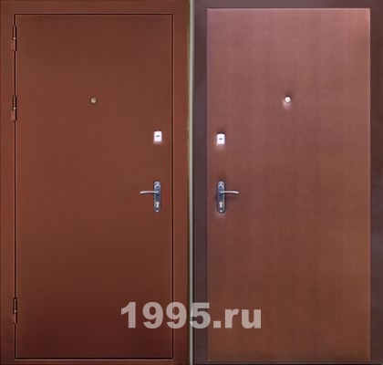 Металлические двери эконом класса № 17 Металлические двери эконом класса № 17