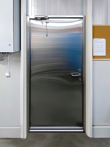 Противопожарные двери из нержавеющей стали