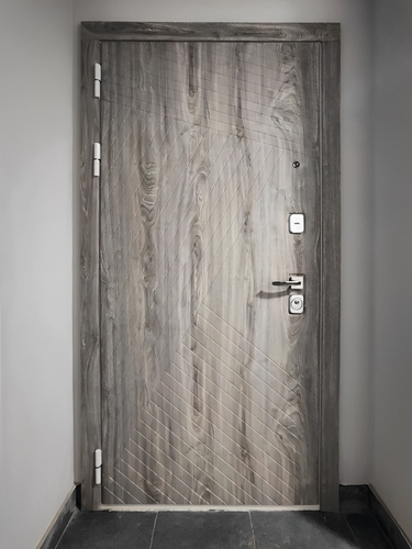 Входная дверь с МДФ отделкой