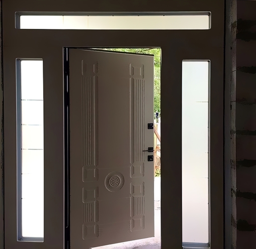 Входная группа, вид изнутри