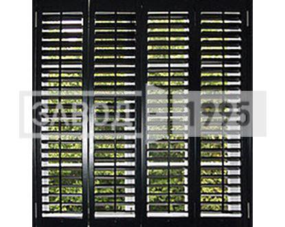 Чёрные ставни жалюзи Чёрные ставни жалюзи